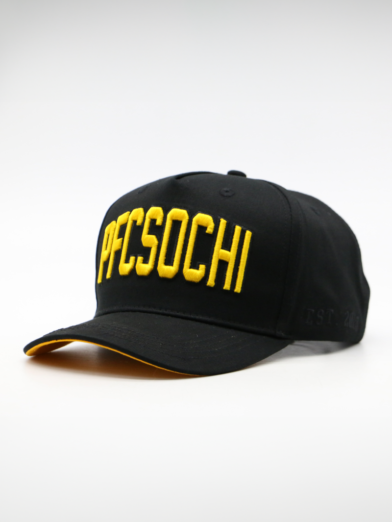  Бейсболка черная PFCSOCHI