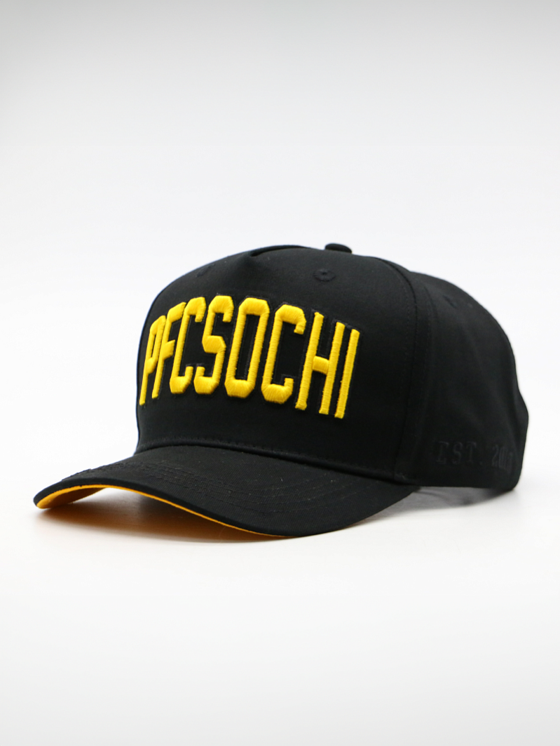 Бейсболка черная PFCSOCHI