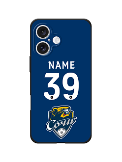 Чехол индивидуальный темно-синий IPhone 11-17 PRO/PRO MAX